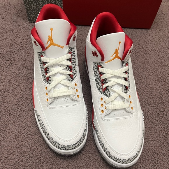 🔥Jordan 3 Cardinals DS🔥M-10.5 - Picture 4 of 11